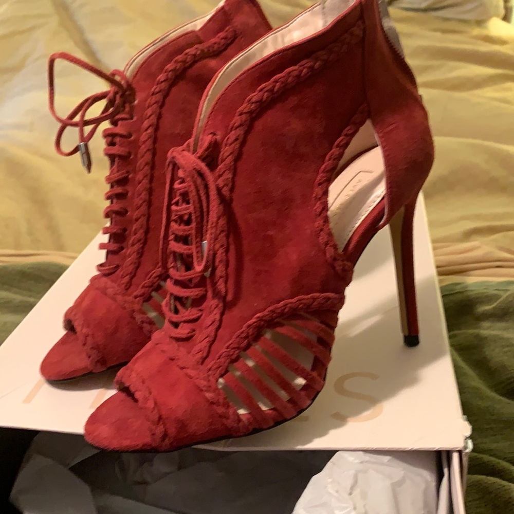Suede shoes
